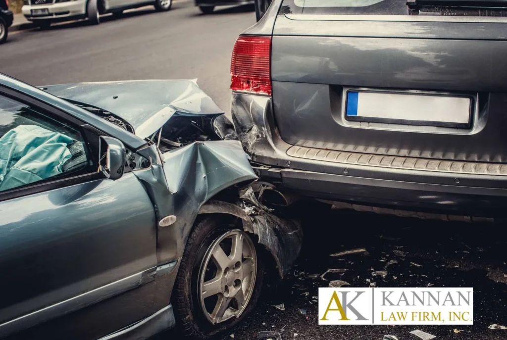 golpe por detras coche